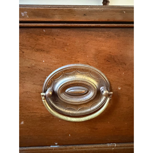 Antique Empire-Style Washstand / Server For Sale - Image 4 of 5