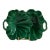 Copeland Green Majolica Overlapping Large Leaf Server C. 1860-1875 For Sale