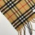 English Burberry Children Brown Plaid 100% Cashmere Scarf For Sale - Image 3 of 11