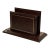 Vintage Traditional Genuine Brown Leather Gold Tooling Letter Holder Desk Set For Sale