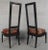 Textile 1970s Vintage Highback Dining Chairs - Set of 6 For Sale - Image 7 of 7