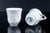Ceramic Porcelain Coffee Service by Richard Ginori, Set of 26 For Sale - Image 7 of 18
