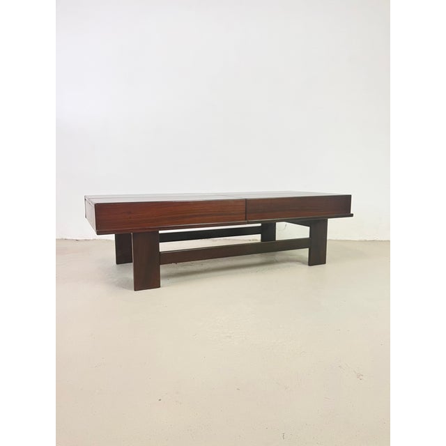 Coffee Table attributed to Vittorio Introini for Saporiti Italia, 1970s For Sale - Image 17 of 17