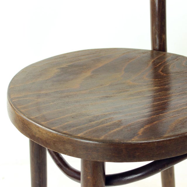 Bentwood Bistro Chair from Tatra, Czechoslovakia, 1940s For Sale - Image 11 of 12