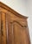 Wood Vintage French Louis XVI Style Carved Oak 3-Door Armoire For Sale - Image 7 of 13