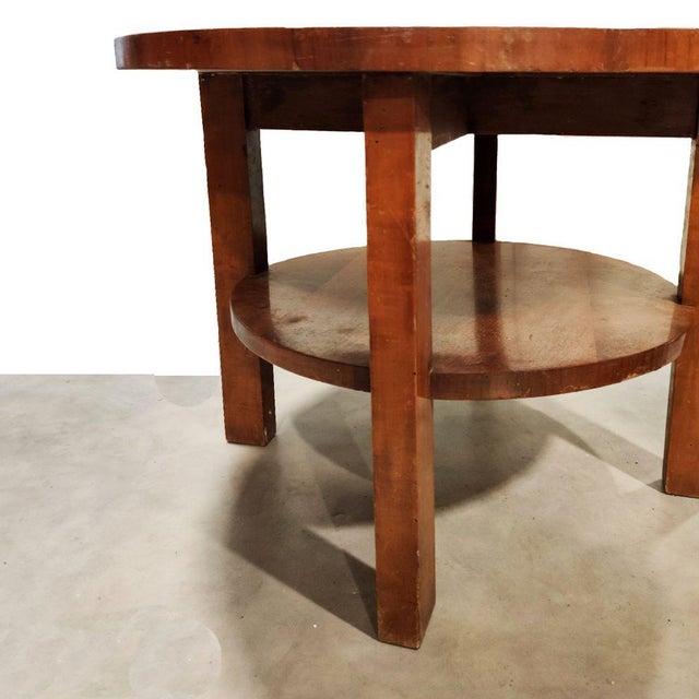Round Coffee Table by Architetti Artigiani Anonimi, 1930s For Sale - Image 6 of 9