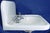 Vintage "Standard" High-Back Porcelain & Cast Iron Sink With Cast Iron Mounting Bracket For Sale - Image 9 of 18