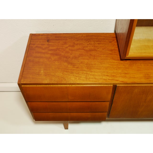 Mid-Century 2-Piece Highboard in Rosewood, Germany, 1960s For Sale - Image 12 of 18
