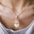 Diamond Sapphire FW Pearl Necklace 14k Gold Italy Certified For Sale - Image 9 of 10