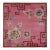 Rug & Kilim’s Chinese Art Deco-Inspired Rug, Pink With Greek Key Border For Sale