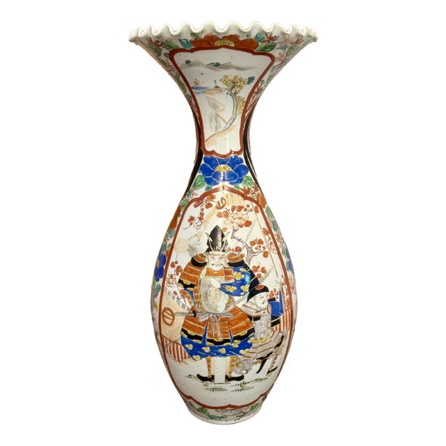 Large Antique Japanese Imari Vase, 1900 For Sale