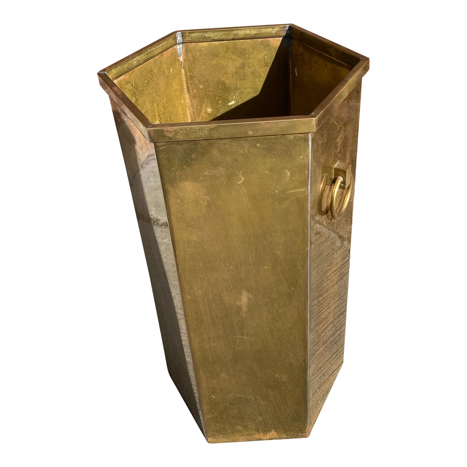 Antique Bronze Umbrella Stand | Chairish