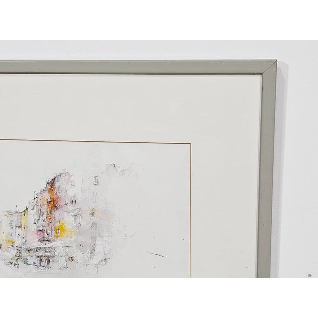 Alexander Befelein, Portovenere, 1989, Watercolor For Sale - Image 3 of 18