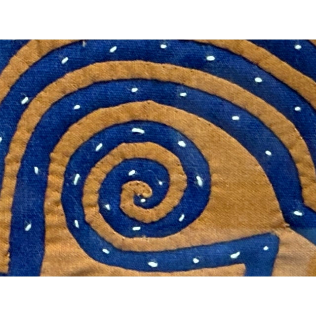 Glass Hmong Textile Folk Art, Framed For Sale - Image 7 of 12