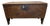 Late 20th Century Primitive Carved Coffer Hope Chest Bench For Sale