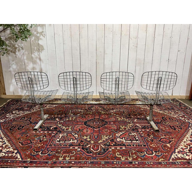 Trellis Series Four-Seater Bench by Michel Cadestin for Beaubourg, 1970s For Sale - Image 14 of 18