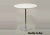 Hugh Acton Round Marble Top Chrome Lollipop Cocktail Occasional Side Table For Sale - Image 13 of 13