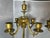 Traditional Antique Brass Candelabra Pair, Movement Gold Gilt Finish For Sale - Image 3 of 10