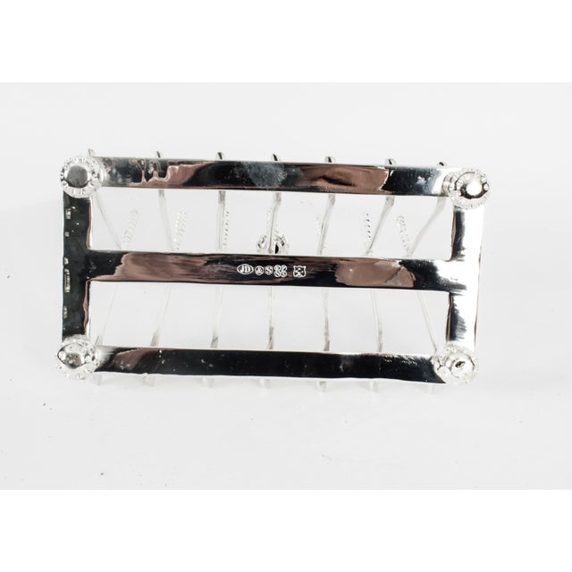 Vintage Silver-Plated Toast Rack, 1980s For Sale - Image 11 of 15