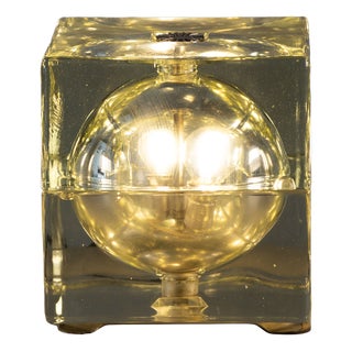 Cubosfera Lamp by Alessandro Mendini for Fidenza Vetraria, Italy, 1960s For Sale