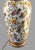 Vintage Italian Pottery Faience Majolica Multi Floral Table Lamp For Sale - Image 9 of 11