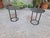 1980s UVI Coffee Tables in Iron and Marble by Laura Griziotti for Arflex, 1980s, Set of 2 For Sale - Image 5 of 10
