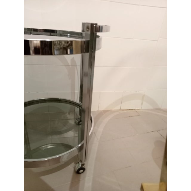 Vintage Bar Cart, 1980s For Sale - Image 3 of 8