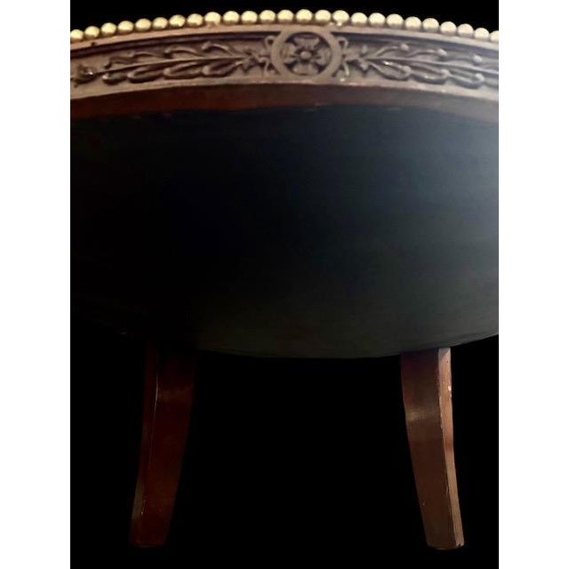 Early 19th Century Russian Empire Style Mahogany Bergère Armchairs - Pair For Sale - Image 18 of 18