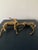 Metal Mid 20th Century Vintage Brass Pair of Deer For Sale - Image 7 of 10