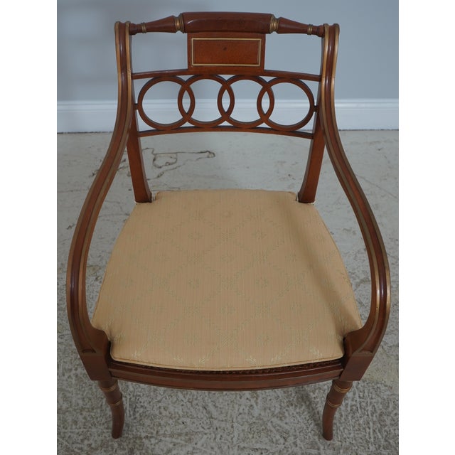 Age: Approx: 25 Years Old Details: Historic Charleston Collection High Quality Construction Cane Seats w. Custom Seat...