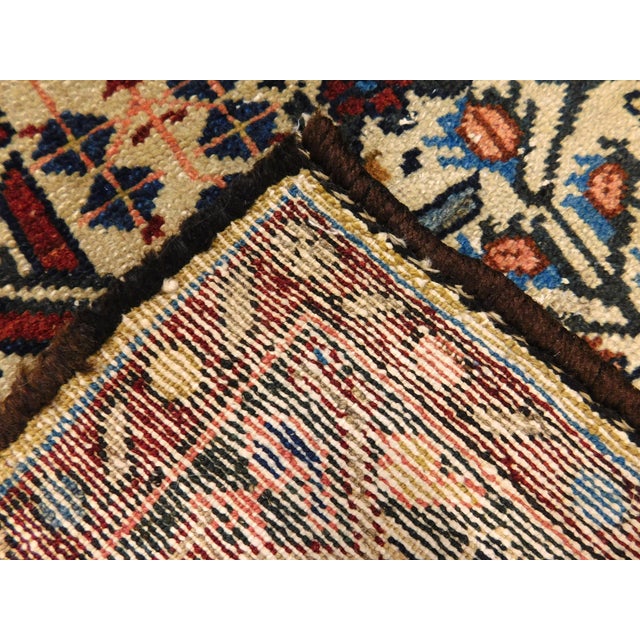 Antique Persian Rug. 3'4"x 4'9" For Sale - Image 10 of 18