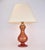 Ruby Red and Gold Murano Table Lamp by Barovier & Toso For Sale - Image 10 of 14