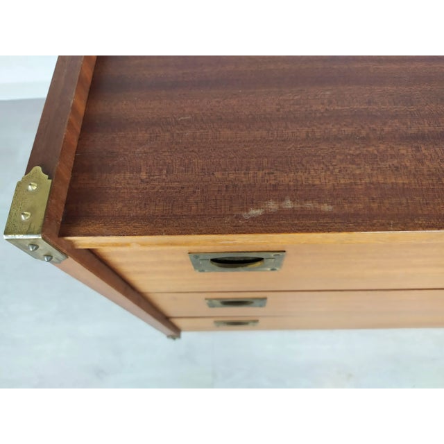 Vintage Chest of Drawers and Bedside Table from Gautier, Set of 2 For Sale - Image 13 of 18