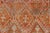 Brown Antique Moroccan Rug With Diamond & Geometric Design in Brown 5'7"x8'4" For Sale - Image 8 of 10