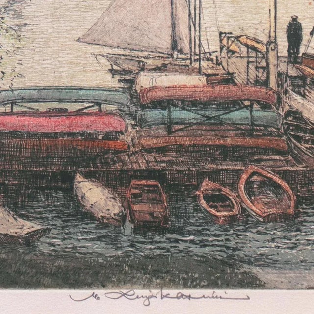 Signed lower center, in pencil, '(nach) Luigi Kasimir' (Austro-Hungarian, 1881-1962) by a member of the artist's family...