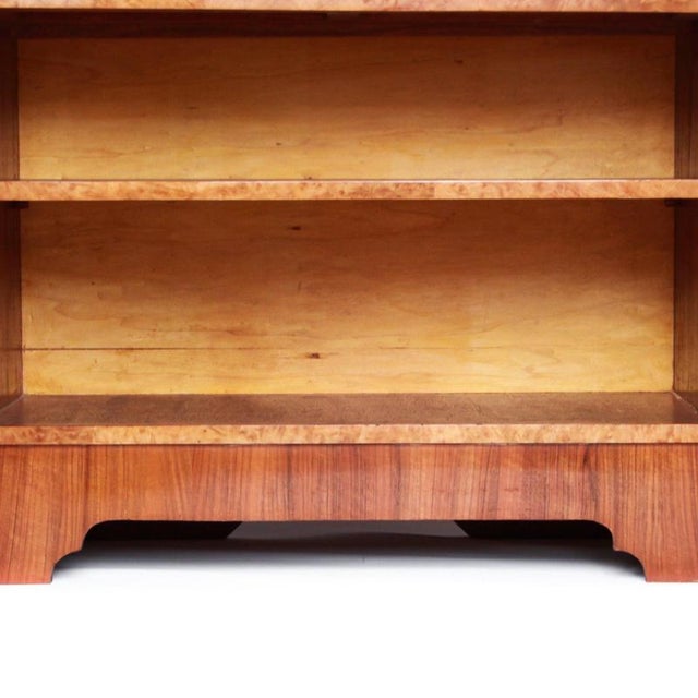 Vintage Bookcase in Satinwood, 1930s For Sale - Image 11 of 14