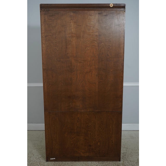Stickley Mission Oak Arts & Crafts Open Bookcase For Sale - Image 10 of 12