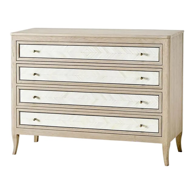 Chevron Parquetry Dresser For Sale