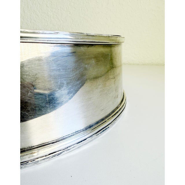 Ralph Lauren Silver-Plate Jardinière Centerpiece Vessel, Late 20th Century For Sale - Image 13 of 16
