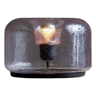 Bubble Glass Table Lamp, VeArt, Venice, Italy 1960s For Sale