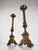 Italian Baroque Style Church Candlesticks in Gilt Bronze, Set of 2 For Sale - Image 6 of 17