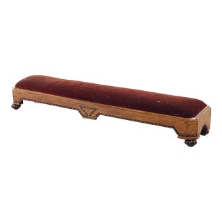 19th Century Swedish Inlaid Kneeler / Footstool, Circa 1880 For Sale