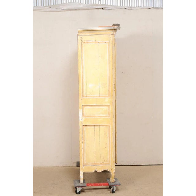 19th Century French Antique Single Door Pantry Cabinet For Sale - Image 11 of 12