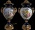 Manufacture de Sevres Antique Sevres Style Bronze Ormolu Têtes De Satyres Cobalt Blue Porcelain Table Lamp For Sale - Image 4 of 18