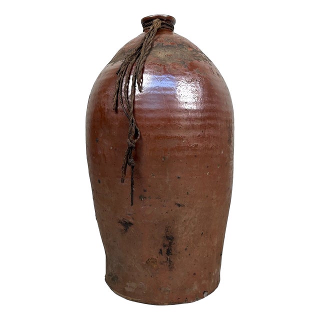 Organic Earthenware Jug, Czech Republic, 19th Century For Sale