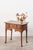 This Georgian-period oak lowboy is a charming side table with a medium oak tone and a soft patina. It features slender...