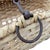 Hand-Woven Oak Splint Basket With Horse Bit Handle by Elizabeth Worley For Sale - Image 10 of 13