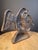 Antique Cast Iron Eagle on Rock Doorstop Patriotic Americana Hubley or Albany For Sale - Image 11 of 17