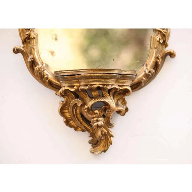 18th Century Roman Giltwood Mirrors, Set of 4 For Sale - Image 3 of 5