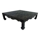 Shagreen Cocktail/Coffee Table After Jean-Michel Frank. For Sale